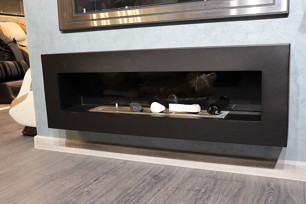 Встраиваемый биокамин Firezo Dipinto 1200 со стеклом и стемалитом (выставочный образец)_3