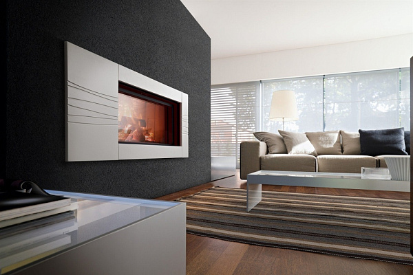 Каминная топка MCZ Forma 95 прямое стекло_1